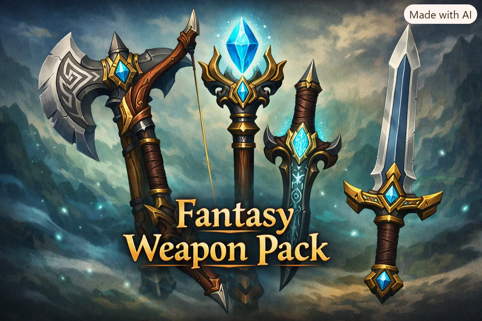 Fantasy Weapons Pack screenshot 1